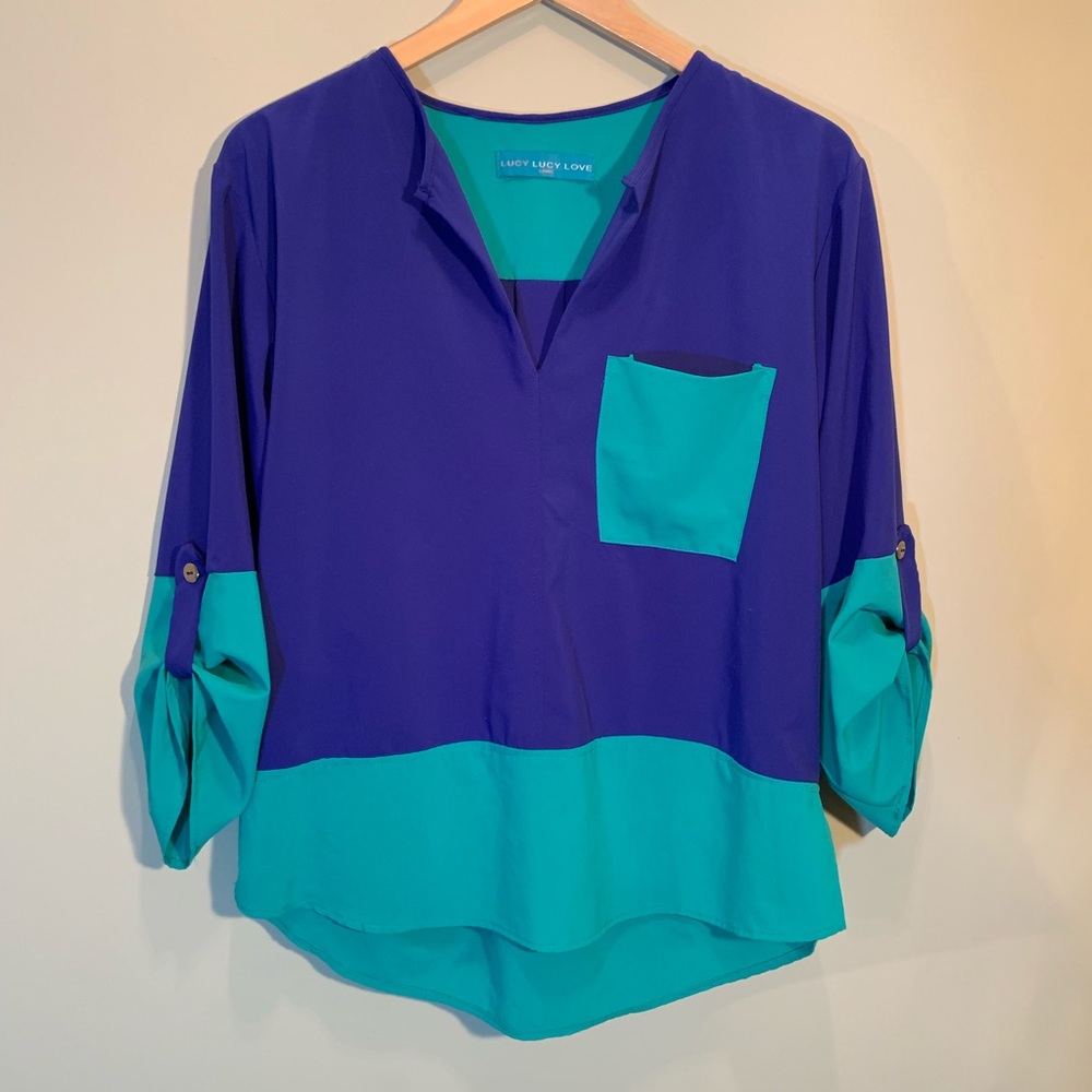 Lucy Lucy Love - Block Color Summer Top